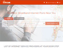 Tablet Screenshot of linkcue.com
